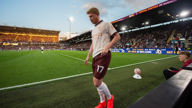 Kevin De Bruyne será baja por varios meses en Manchester City