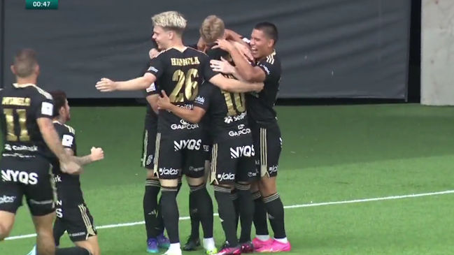 Diego Rojas anotó un gol en el duelo entre SJK Seinajoki y KTP en la liga finlandesa