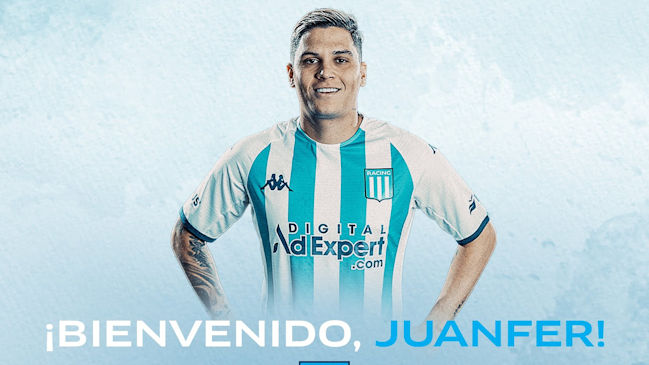 Racing anunció la incorporación de Juan Fernando Quintero