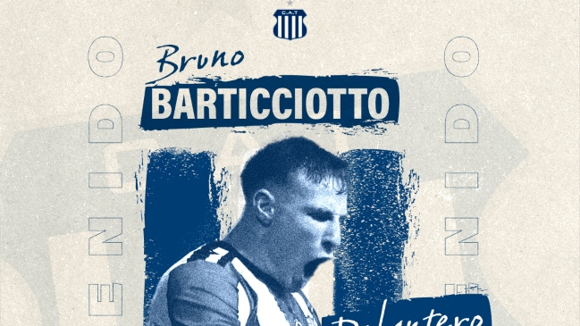 ¡Oficial! Bruno Barticciotto es nuevo refuerzo de Talleres de Córdoba