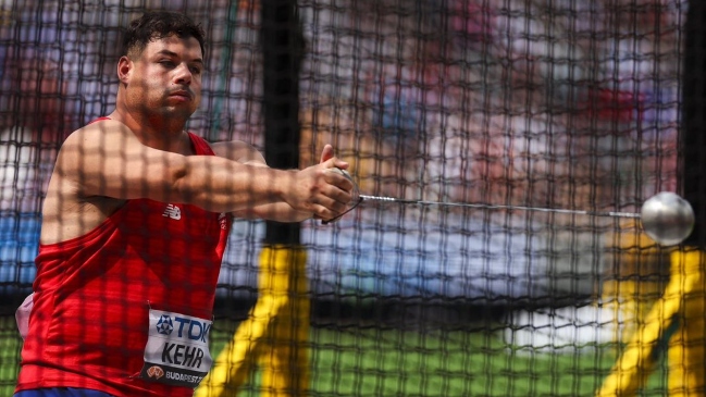 Gabriel Kehr abrió los fuegos para Chile en el Mundial de Atletismo