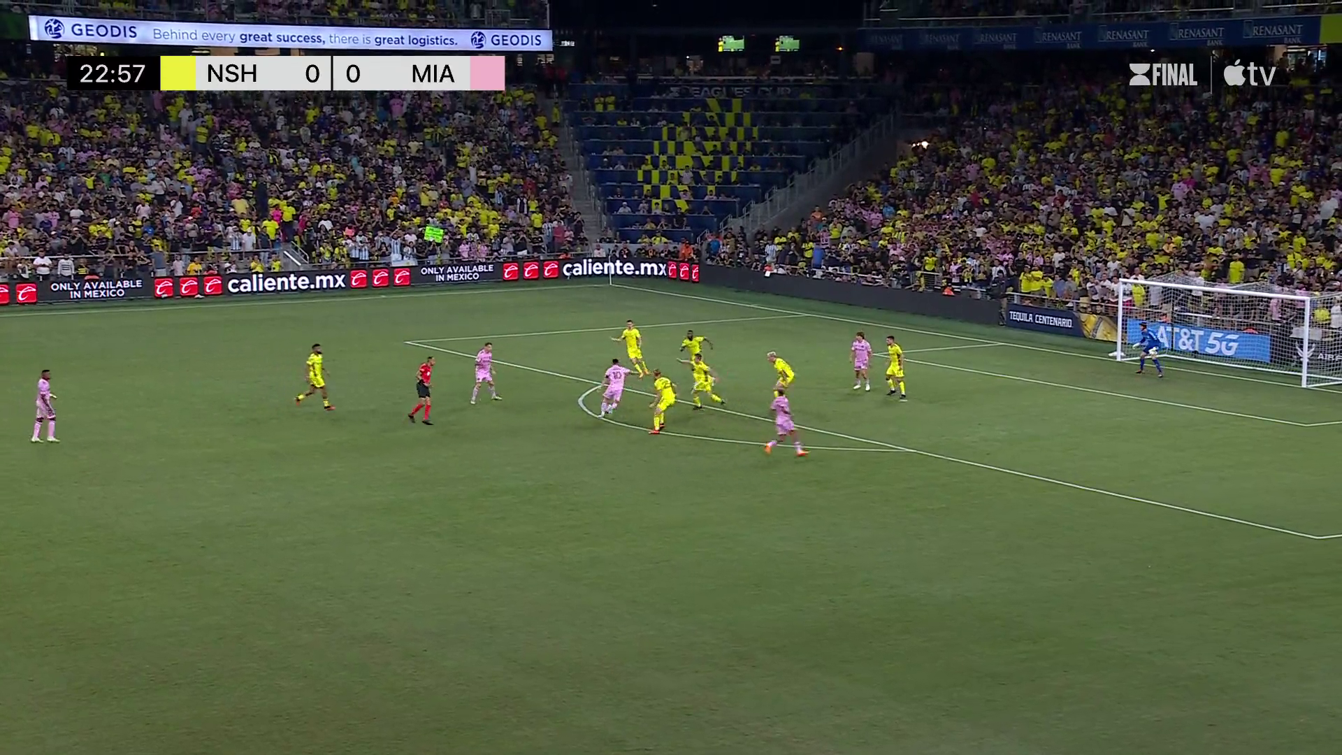 ¡Intratable! Lionel Messi anotó un golazo ante Nashville en la final de la Leagues Cup