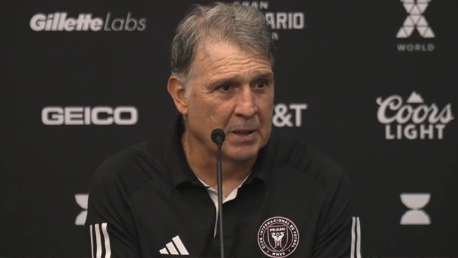 Martino y la Leagues Cup: Se me cruzaron las dos finales con Chile, por suerte estaba equivocado