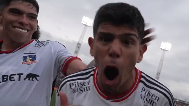 El “cachamal” de Carlos Palacios a Esteban Pavez tras la victoria de Colo Colo ante la UC