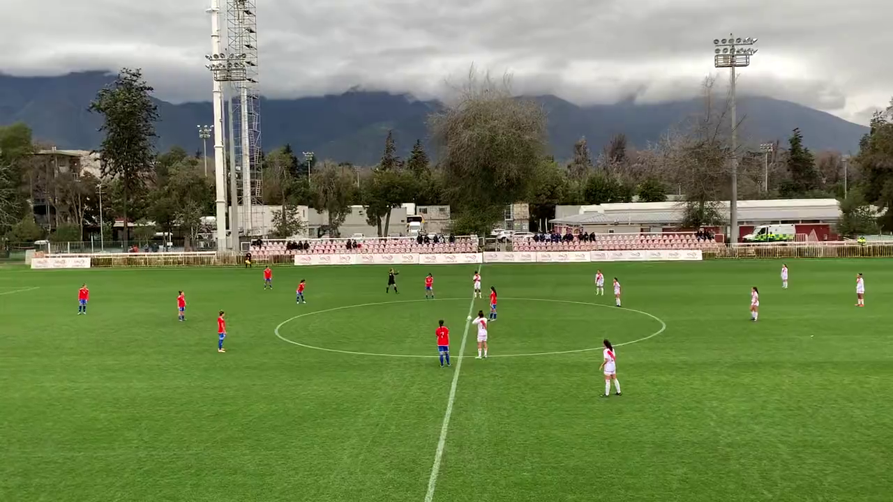 La Roja Femenina Sub 19 goleó a la selección de Perú en amistoso en Quilín