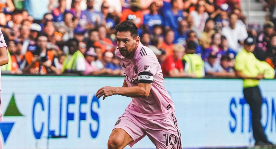 Messi dio dos asistencias a Campana y forzó el alargue de Inter Miami y Cincinnati en la US Cup