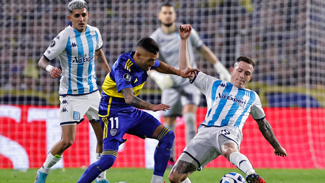 Gabriel Arias fue figura en el caliente empate de Racing y Boca por la Libertadores