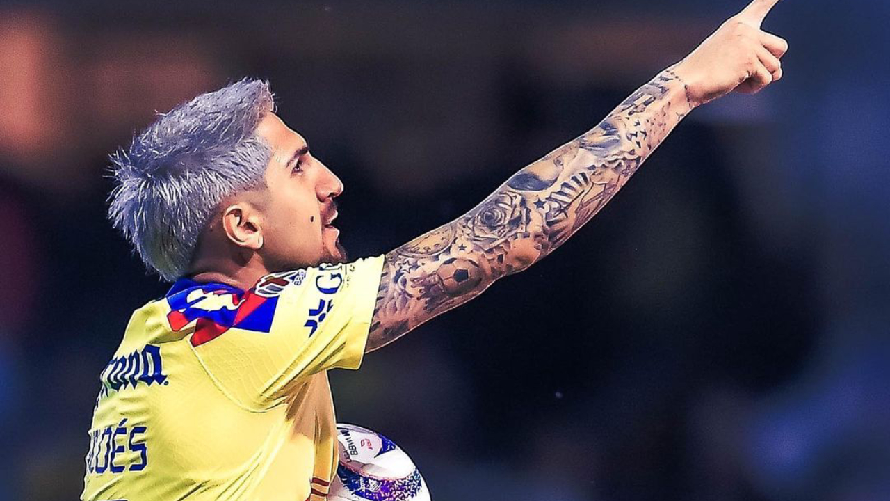 Diego Valdés anotó golazo en triunfo de América sobre Necaxa en la Liga MX