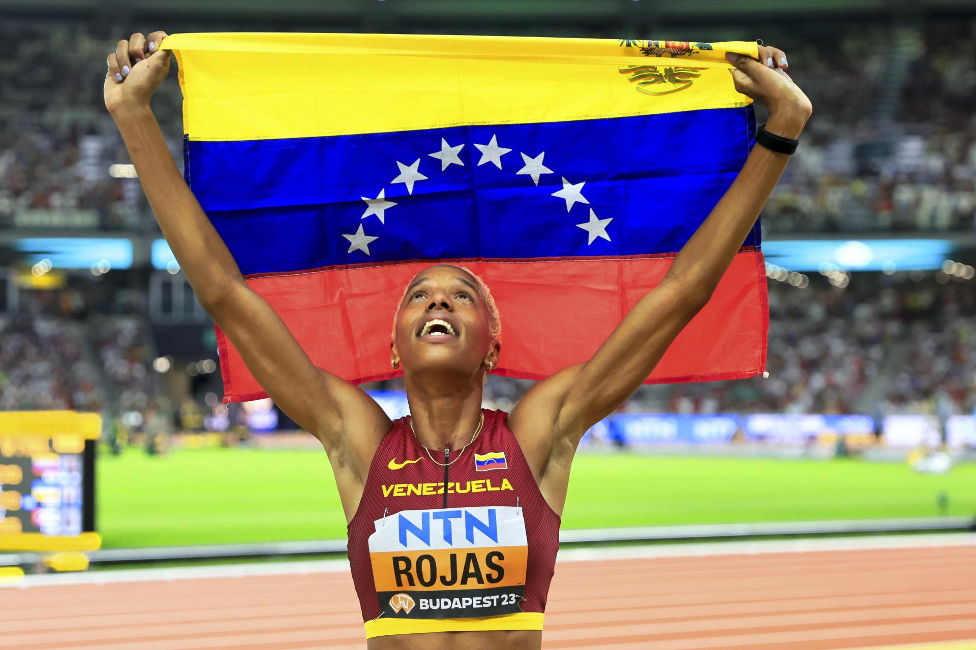 Yulimar Rojas hizo historia y se coronó por cuarta vez campeona mundial de salto triple