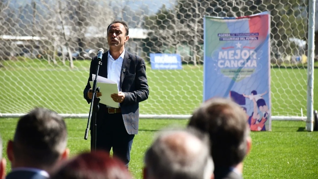 Gobierno presentó su agenda “Mejor Cancha para el fútbol”