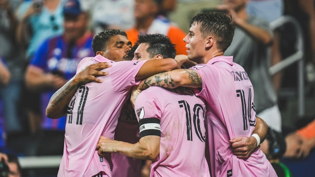 Lionel Messi anotó su primer gol en la MLS y selló el triunfo de Inter ante NY Red Bull