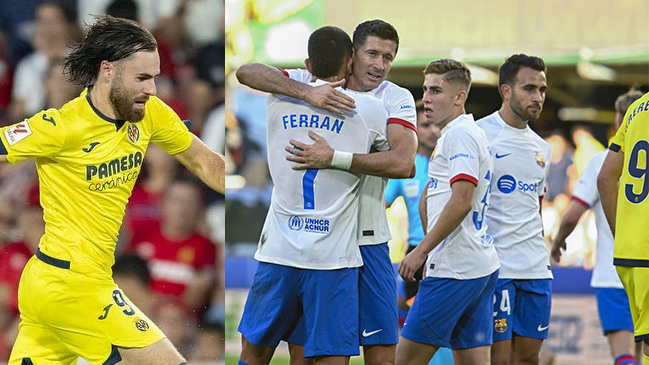 Ben Brereton ingresó en la frenética caída de Villarreal ante Barcelona