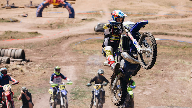 Chileno Benjamín Herrera entregó sus mejores tips para mejorar tiempos en carreras de Enduro
