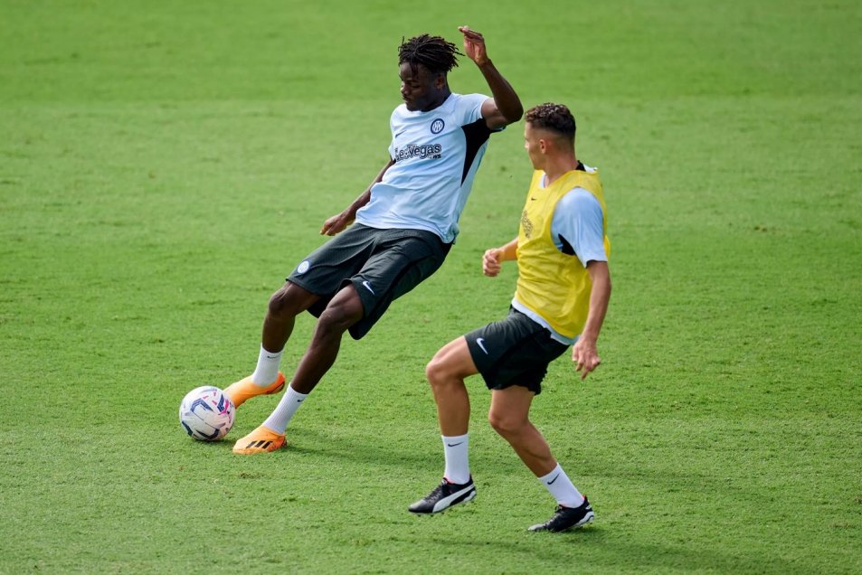 Alexis Sánchez cumplió con su primera práctica en su regreso a Inter de Milán