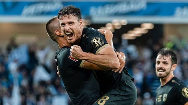 Angelo Henríquez le dio el triunfo a FC Baltika sobre Zenit en la Copa de Rusia