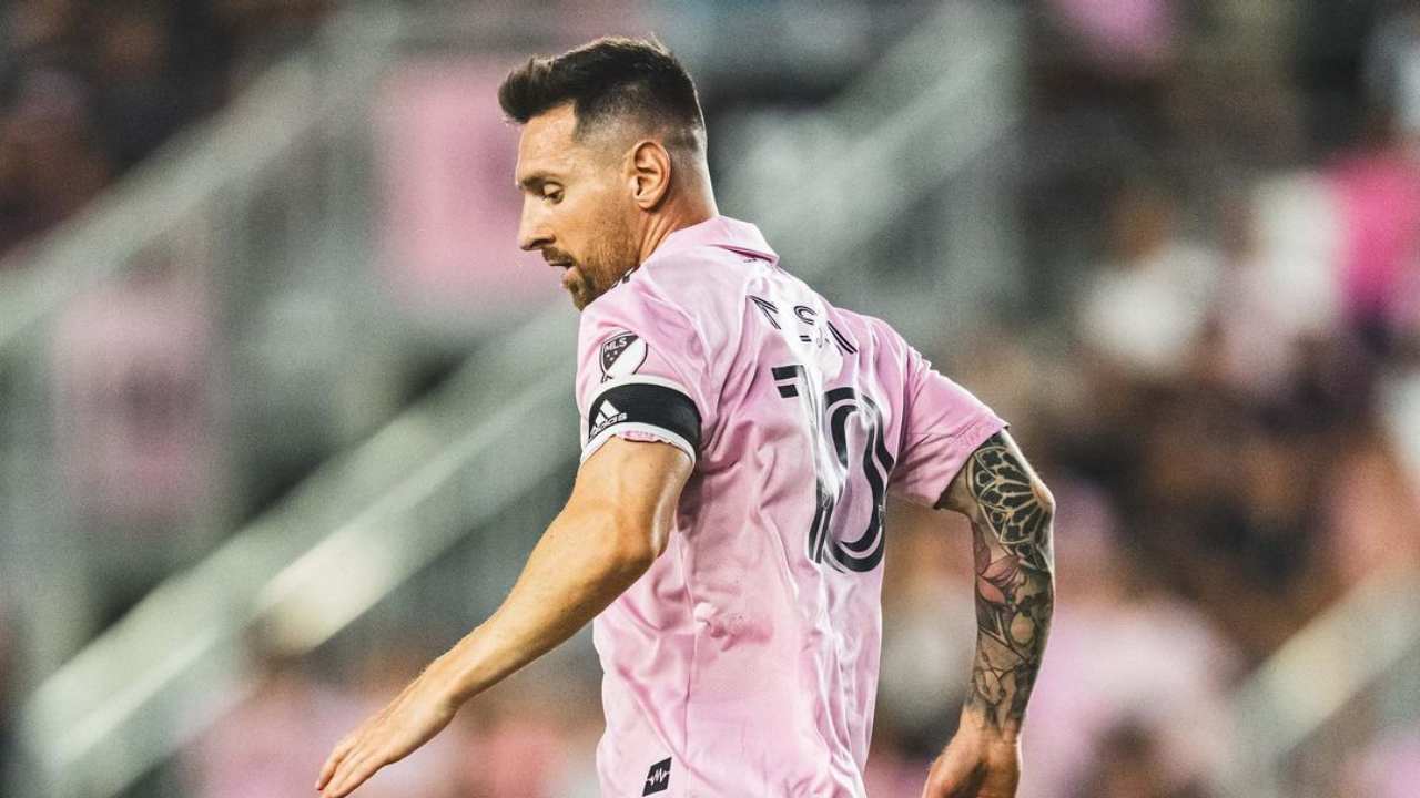 Lionel Messi vivió su primer empate sin goles con Inter Miami en la MLS
