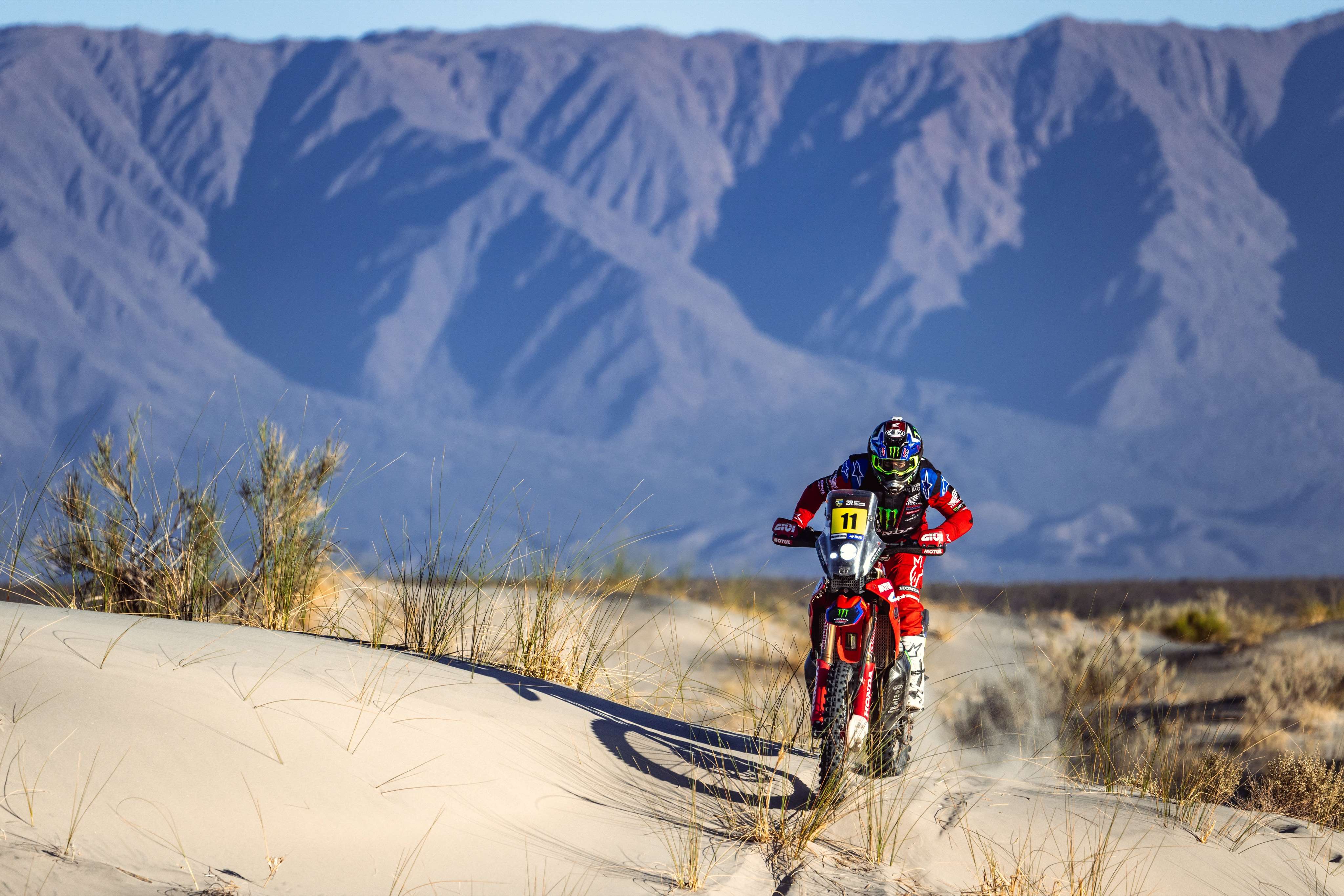 Cornejo y Quintanilla tuvieron positiva jornada en el Desafío Ruta 40 de Argentina