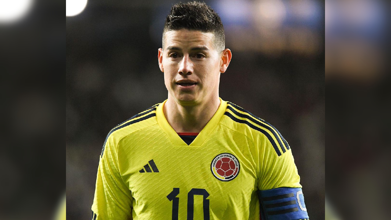 James Rodríguez es la sorpresa en la nómina de Colombia para enfrentar a Venezuela y Chile