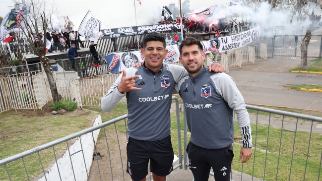 Colo Colo recibió un masivo arengazo en la previa del Superclásico
