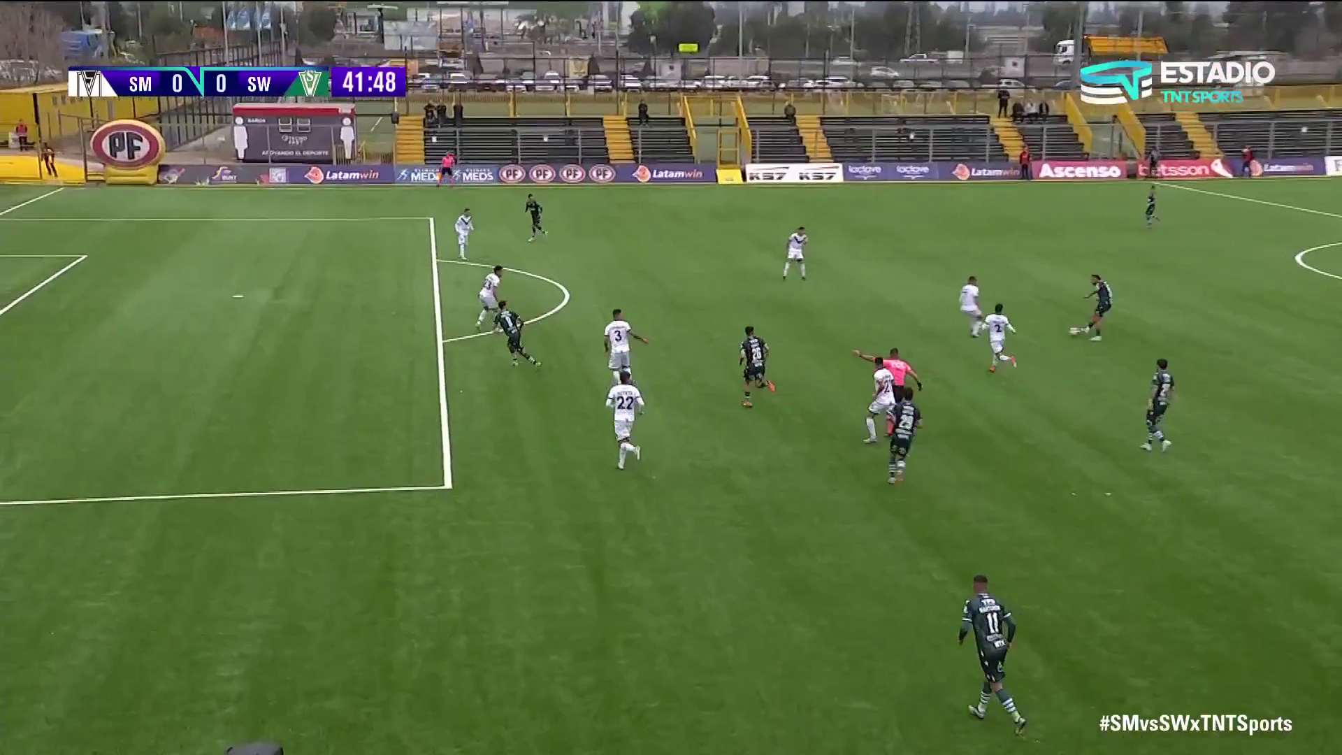 El polémico gol anulado a Joaquín Pereyra en S. Wanderers ante Santiago Morning