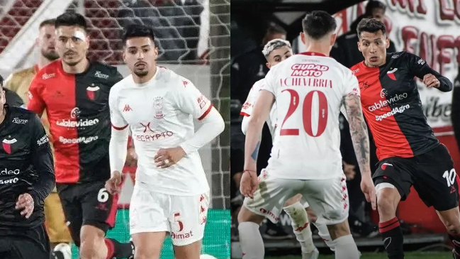 Echeverría y Alarcón fueron titulares en la victoria de Huracán frente a Colón