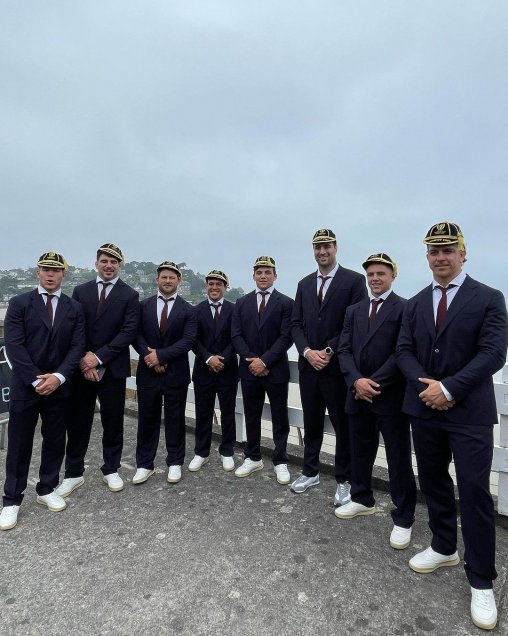 Los Cóndores tuvieron su ceremonia de bienvenida en Francia para el Mundial de Rugby