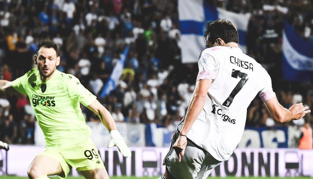 Federico Chiesa anotó golazo de contragolpe en triunfo de Juventus sobre Empoli