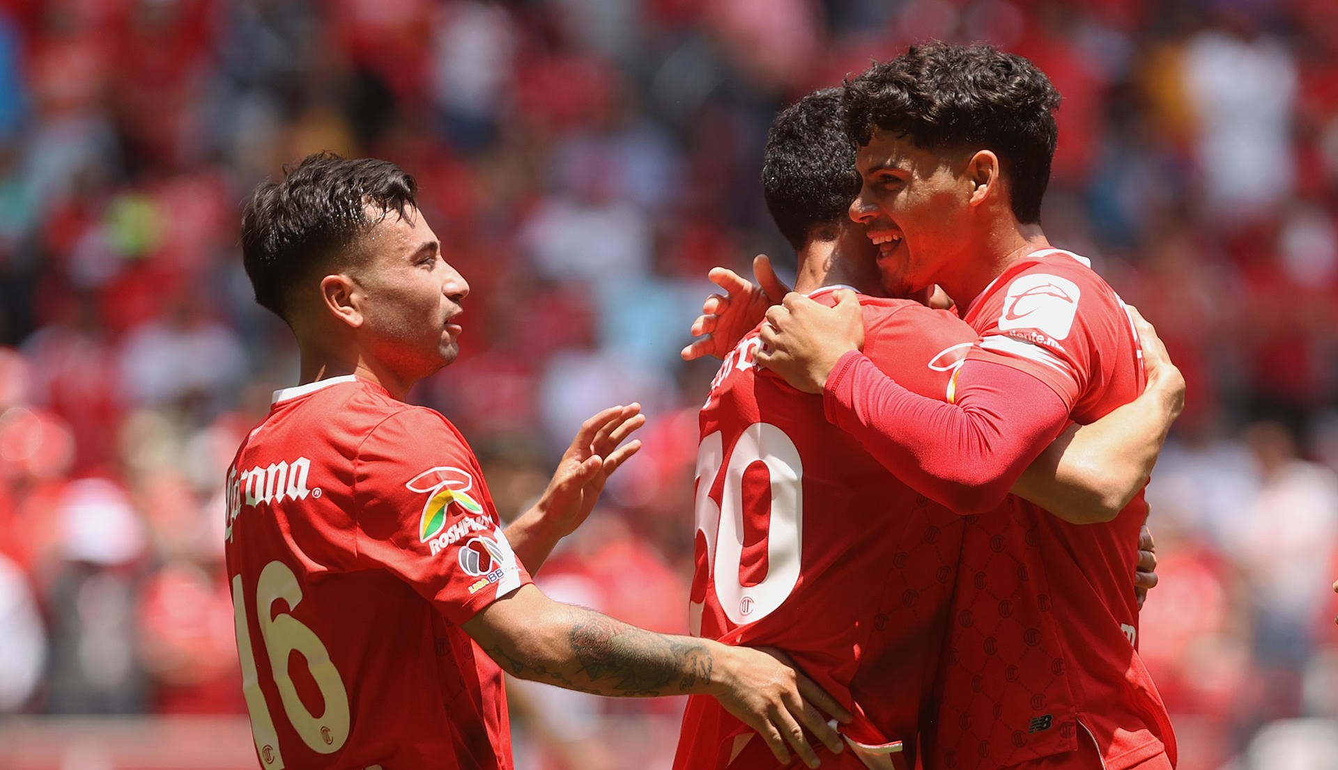 Jean Meneses dio una asistencia en goleada de Toluca a Pachuca en la Liga MX