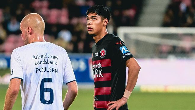 ¡Casi hizo un gol! Así fueron los primeros minutos de Darío Osorio en Midtjylland