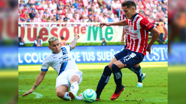 Sebastián Vegas fue figura y celebró junto a Monterrey en su visita a Chivas