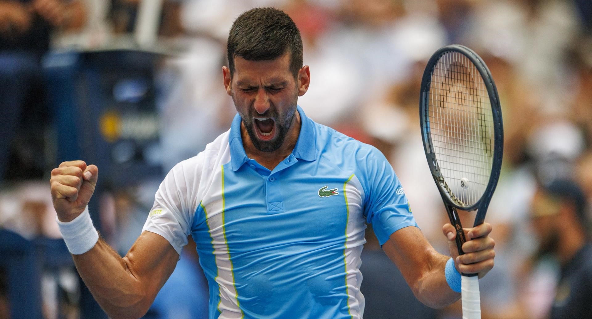 Novak Djokovic doblegó a Taylor Fritz y avanzó a semifinales del US Open