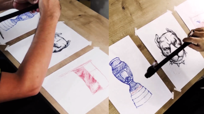 Ilustrador brasileño homenajeó a Gary Medel