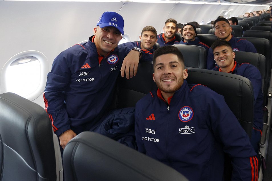 ¡Con ilusión! El viaje de La Roja desde Santiago a Montevideo