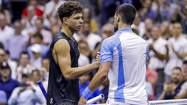 Shelton respondió a Djokovic: La imitación es la forma más sincera de admiración