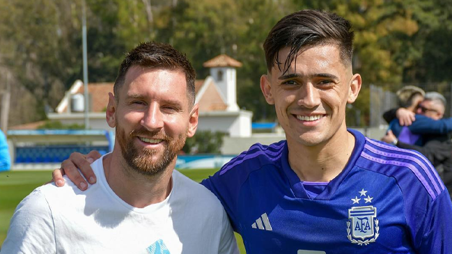 Pablo Solari compartió con Lionel Messi tras duelo de Argentina sub 23