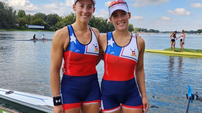 Las mellizas Abraham se posicionaron quintas en el Mundial de Remo en Serbia