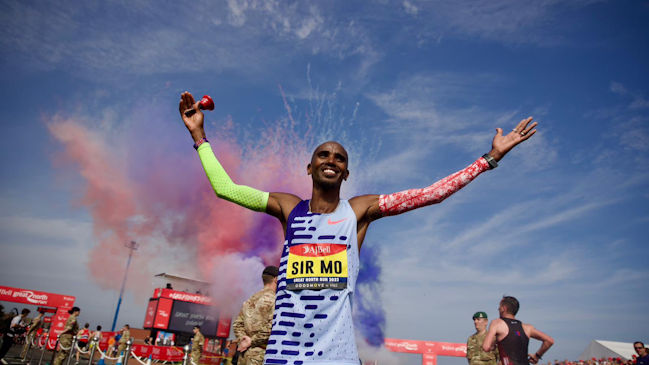 Mo Farah puso fin a su exitosa carrera con un cuarto lugar en la Great North Run