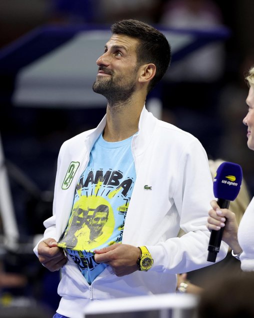 El homenaje de Novak Djokovic a Kobe Bryant tras campeonar en el US Open