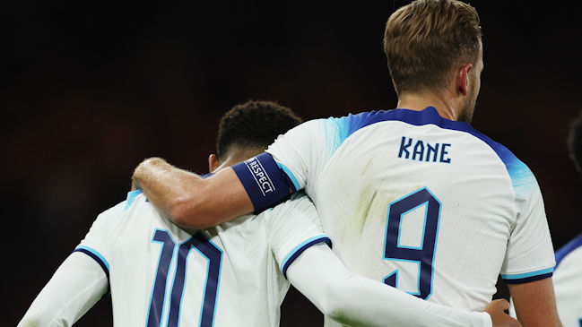 Kane y Bellingham comandaron la victoria de Inglaterra sobre Escocia en partido amistoso