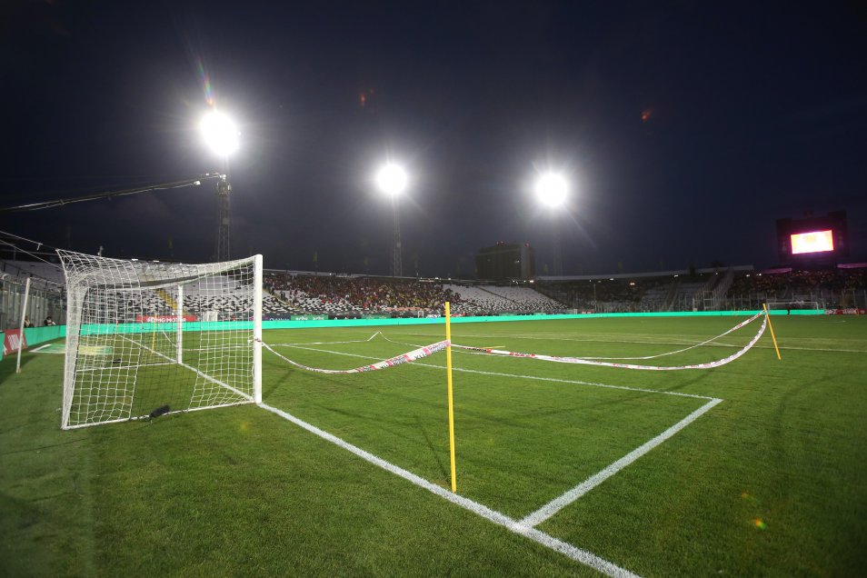Así luce la cancha del Monumental para el duelo de Chile y Colombia en Clasificatorias