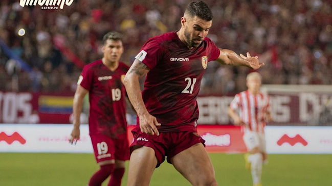 Venezuela abrochó su primer triunfo en las Clasificatorias al derrotar sobre la hora a Paraguay