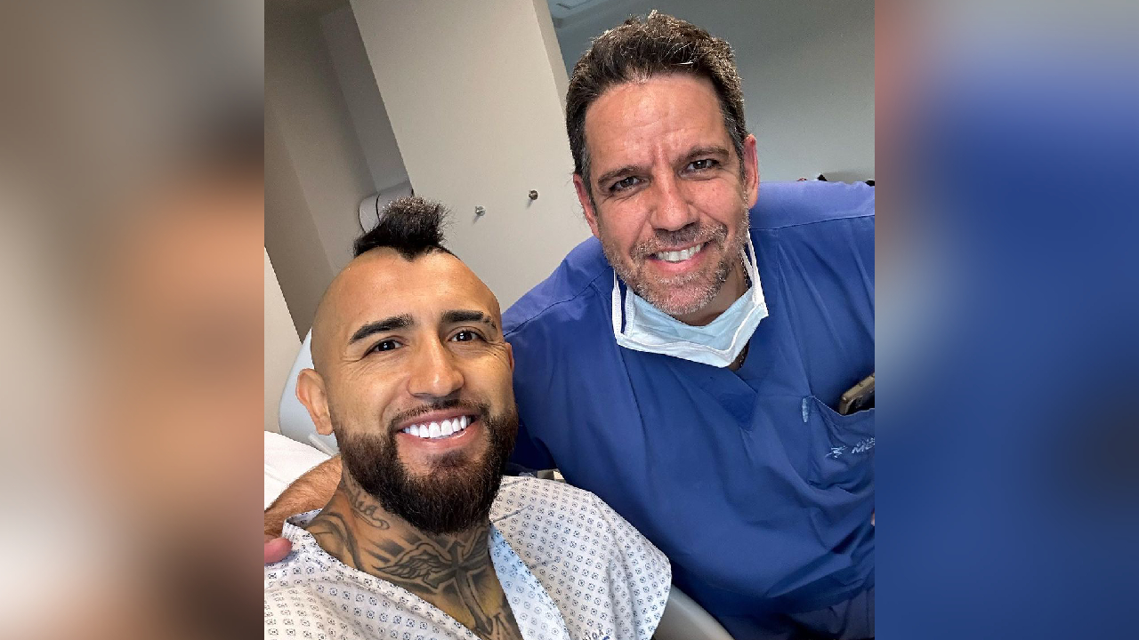 Arturo Vidal tras su operación: Me levantaré con más fuerza que nunca