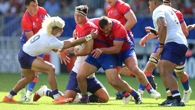 Los Cóndores sucumbieron ante Samoa pese a dura batalla en el primer tiempo