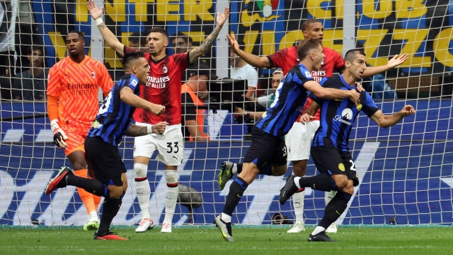 Mkhitaryan anotó un doblete en goleada de Inter sin piedad en el Derby ante Milan