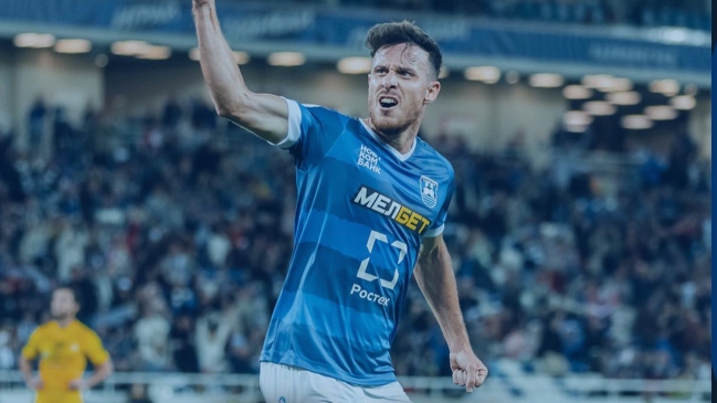 Angelo Henríquez anotó un gol vital en empate de Baltika en Rusia