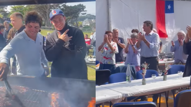[Video] Los Cóndores vivieron Fiestas Patrias desde su concentración en Francia