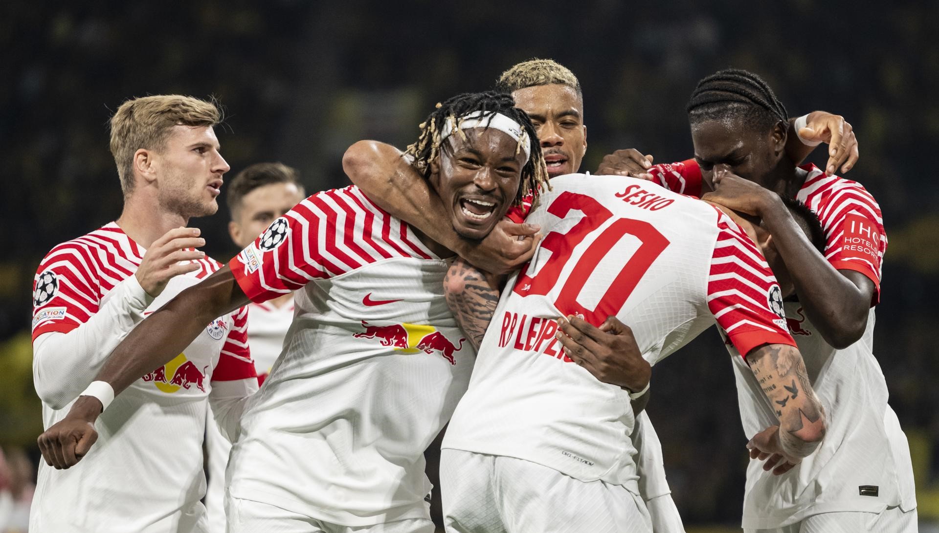 RB Leipzig arrancó la Champions con triunfo ante Young Boys en Suiza