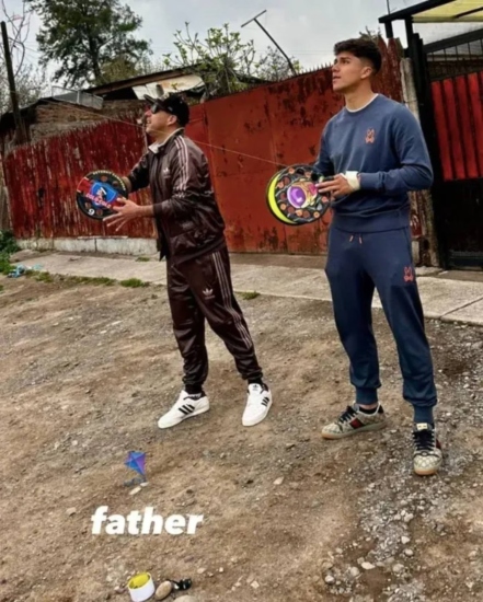 Damián Pizarro disfrutó el 18 con tradicional actividad