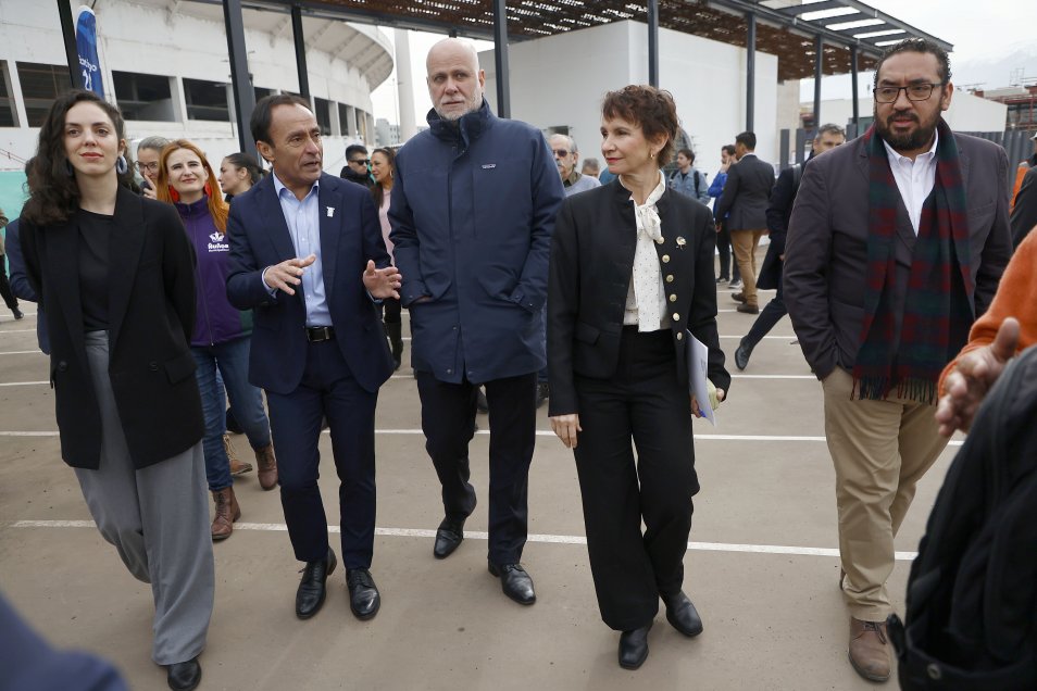 Autoridades presentaron avances en el Estadio Nacional a 30 días del inicio de Santiago 2023