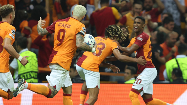 Galatasaray reaccionó y salvó un empate ante Copenhague en partidazo de Champions